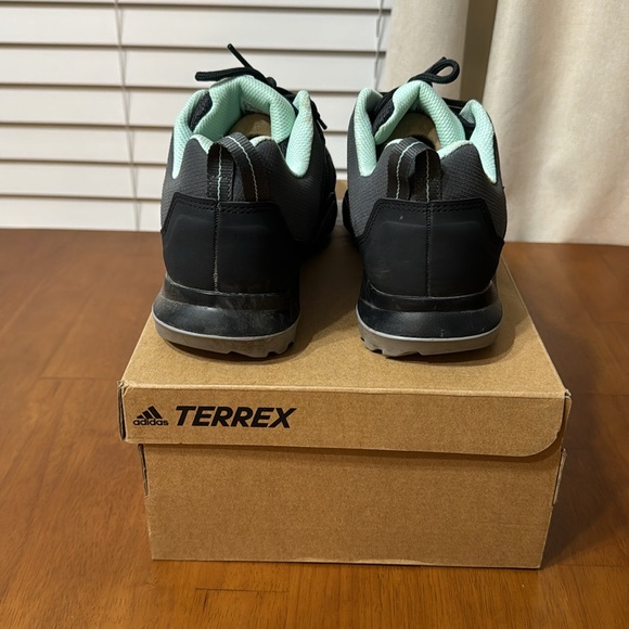 Adidas Terrex AX3 hiking shoes dark gray size 9 - Picture 4 of 5